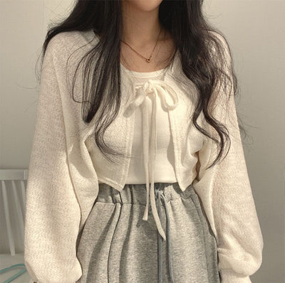Cardigan corto