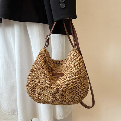 Tote bag in paglia