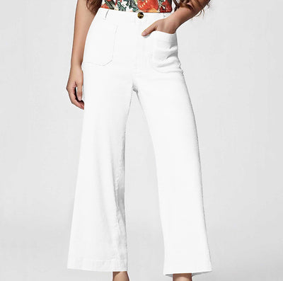 Pantaloni larghi casual snellenti